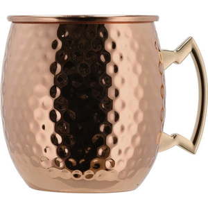 Ocelové hrnky v sadě 2 ks v měděné barvě 400 ml Moscow Mule – Lyngby Glas obraz