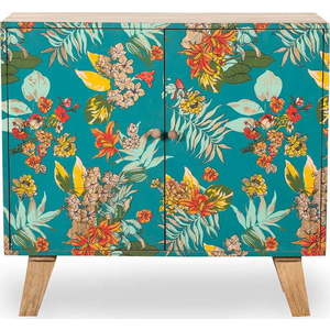 Skříňka v tyrkysovo-přírodní barvě 90x85x40 cm Reipur – Interia Home & Living obraz