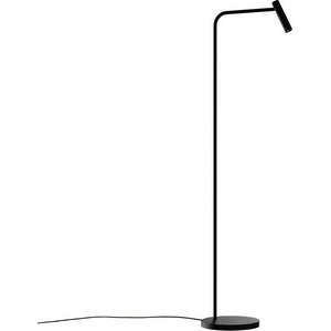 Černá stojací lampa SULION Alexia, výška 148 cm obraz