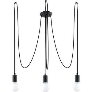 Černé závěsné svítidlo 300x300 cm Spider - Nice Lamps obraz