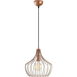 Závěsné svítidlo v měděné barvě s kovovým stínidlem ø 27 cm Mezopotamya – Opviq lights obraz