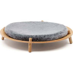 Šedý pelíšek pro domácího mazlíčka ø 70 cm Bunola – Kave Home obraz