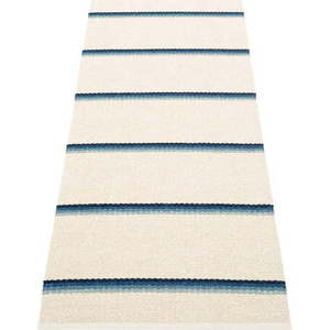 Modro-krémový vnitřní a venkovní běhoun 70x180 cm Olle Blue Vanilla – Pappelina obraz