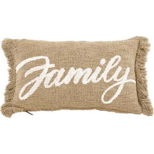 Dekorační polštář 50x30 cm Cotton Slub Family - Tiseco Home Studio obraz