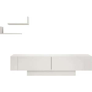 Bílá TV sestava 150x42 cm Matera – Zena Home obraz