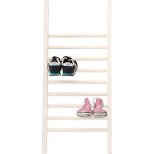 Krémově bílý žebřík na boty Little Nice Things S White, výška 90 cm obraz