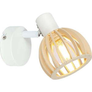 Nástěnné svítidlo v bílo-přírodní barvě ø 10 cm Atarri – Candellux Lighting obraz