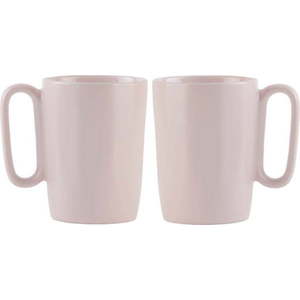 Růžové hrnky z kameniny v sadě 2 ks 250 ml Fuori – Vialli Design obraz