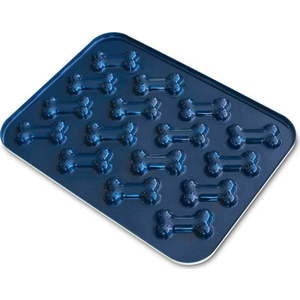 Modrá forma na pečení psích sušenek ve tvaru kosti Nordic Ware obraz