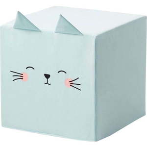 Zelený dětský puf Rainbow Kitty - Yellow Tipi obraz