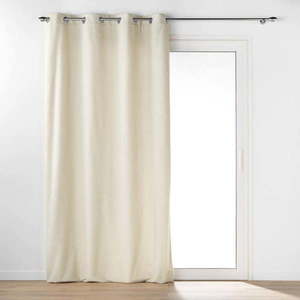 Krémový závěs z materiálu bouclé 140x240 cm Wooly – douceur d'intérieur obraz
