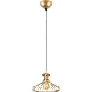Závěsné svítidlo ve zlaté barvě s kovovým stínidlem ø 23 cm Events – Opviq lights obraz