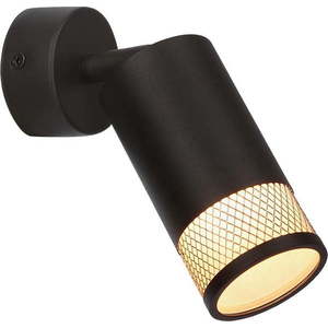 Černé nástěnné svítidlo Flin – Candellux Lighting obraz