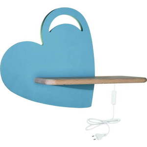 Modré dětské svítidlo Heart – Candellux Lighting obraz