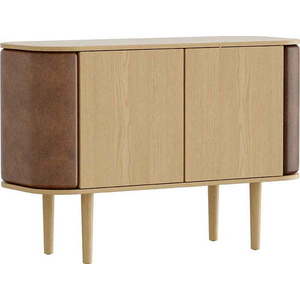 Nízká komoda v dekoru dubu ve světle hnědo-přírodní barvě 109x75 cm Treasures – UMAGE obraz