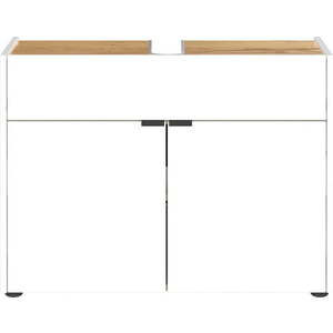 Bílá skříňka pod umyvadlo 80x60 cm Forano – Germania obraz