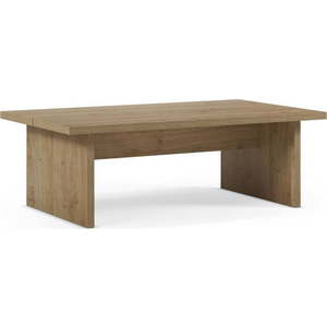 Konferenční stolek s deskou v dubovém dekoru v přírodní barvě 70x120 cm Loana – Marckeric obraz