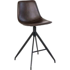 Tmavě hnědé barové židle v sadě 2 ks 84 cm Monaco – House Nordic obraz
