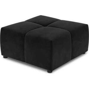 Černý sametový modul pohovky Rome Velvet - Cosmopolitan Design obraz