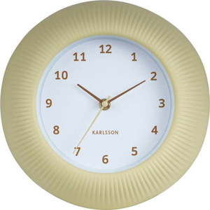 Nástěnné hodiny ø 25 cm Tender Rib – Karlsson obraz
