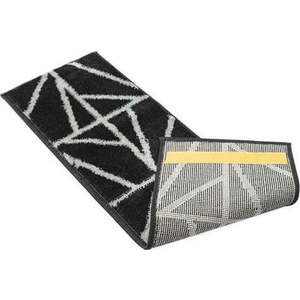 Černé nášlapy na schody v sadě 13 ks 22x73 cm Striped – Mila Home obraz