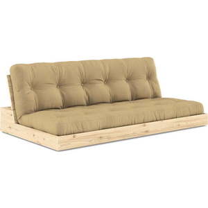 Rozkládací pohovka v hořčicové barvě 196 cm Base – Karup Design obraz