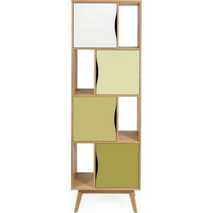 Zelená knihovna 65x191 cm Avon - Woodman obraz
