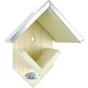 Nástěnné krmítko z borovicového dřeva Esschert Design, výška 19, 5 cm obraz