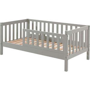 Šedá dětská postel Vipack Junior, 70 x 140 cm obraz