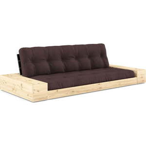 Tmavě hnědá rozkládací pohovka 244 cm Base – Karup Design obraz
