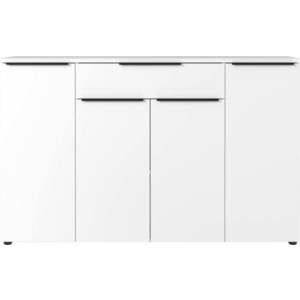 Bílá nízká komoda 161x101 cm Mailand – Germania obraz