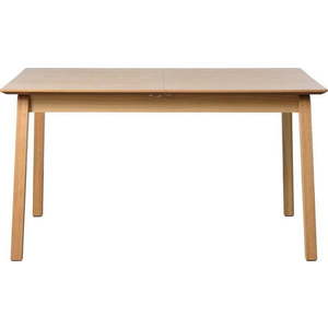 Rozkládací jídelní stůl s deskou v dubovém dekoru v přírodní barvě 95x200 cm Bari – Unique Furniture obraz