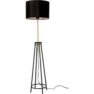 Černá stojací lampa (výška 154 cm) Tegola – Candellux Lighting obraz