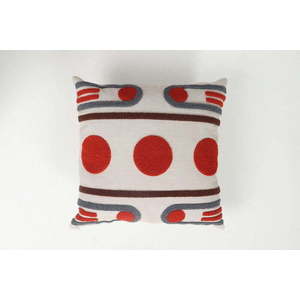 Lněný povlak na polštář 43x43 cm Geometrik – Mioli Decor obraz