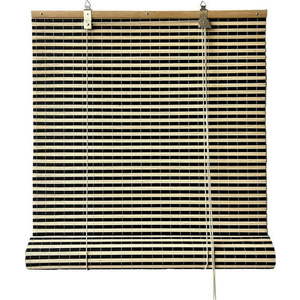 Černá/v přírodní barvě bambusová roleta 150x160 cm Vela – Gardinia obraz