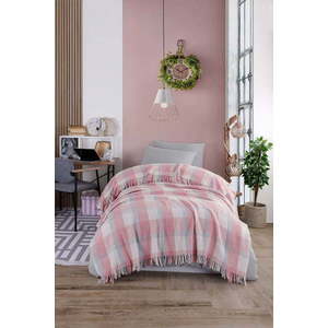 Růžový přehoz 150x200 cm Warm Soft – Mijolnir obraz