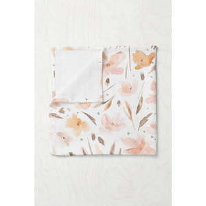 Bílá mušelínová dětská deka 75x100 cm Spring – Mijolnir obraz