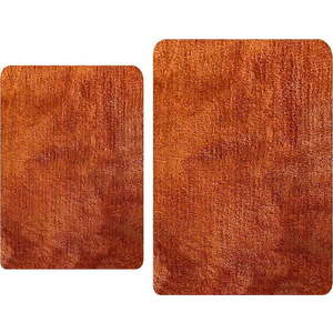 Oranžové koupelnové předložky v sadě 2 ks 60x100 cm Colors Of – Foutastic obraz