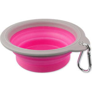 Plastová cestovní miska pro psa ø 15 cm Dog Fantasy – Plaček Pet Products obraz