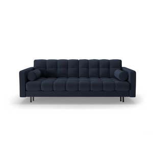 Tmavě modrá rozkládací/s úložným prostorem pohovka 222 cm Bali – Cosmopolitan Design obraz