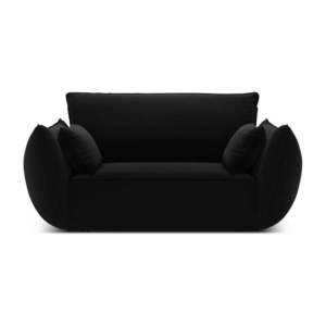 Černé sametové křeslo Vanda – Mazzini Sofas obraz