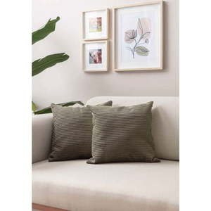 Manšestrové povlaky na polštáře v sadě 2 ks 43x43 cm – Mioli Decor obraz
