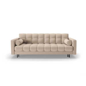 Béžová rozkládací/s úložným prostorem pohovka 222 cm Bali – Cosmopolitan Design obraz