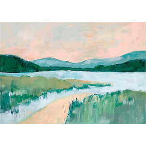 Obraz 70x100 cm Gouache Lake – Styler obraz