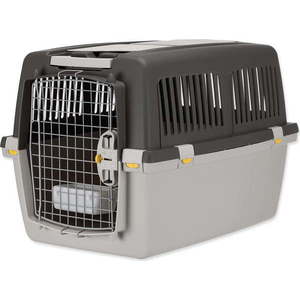 Šedá přepravka pro domácího mazlíčka 72x52 cm Trixie Gulliver 4 S-M – Plaček Pet Products obraz