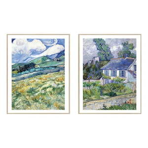 Obrazy v sadě 2 ks - reprodukce 30x40 cm Van Gogh – knor obraz