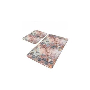 Sametové koupelnové předložky v sadě 2 ks 60x100 cm – Mila Home obraz