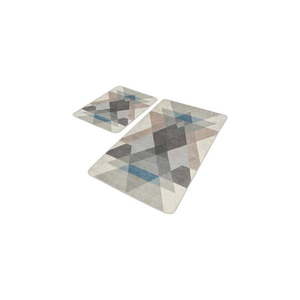 Sametové koupelnové předložky v sadě 2 ks 60x100 cm – Mila Home obraz
