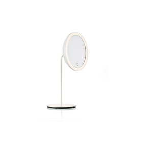 Kosmetické zvětšovací zrcadlo s osvětlením (5x) ø 18 cm Eve – Zone obraz