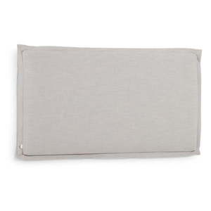 Světle šedé čalouněné čelo postele 206x106 cm Tanit – Kave Home obraz
